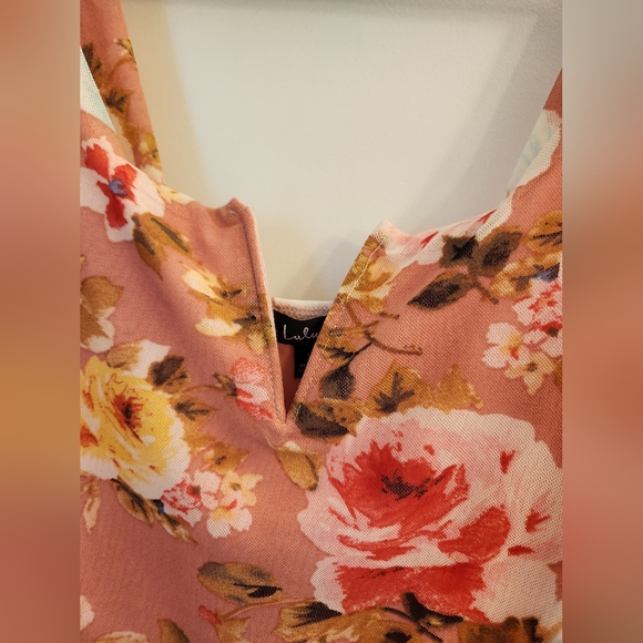 NWT Lulu's Floral Bodysuit - Picture 3 of 8